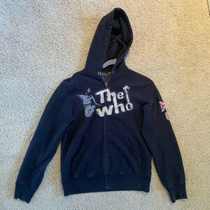 The Who // band y2k vintage hoodie